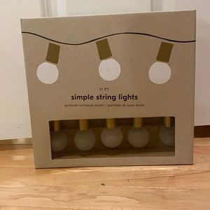 West elm string lights